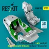 ResKit Models F-35A Lightning II késői – alap cockpitkészlet 3D matricákkal, Italeri / Academy maketthez