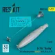 ResKit Models D-704 Buddy air refueling store (early) (1 pcs) (A-4, A-6, A-7) (3D Printed) - D-704 – Buddy légi utántöltő konténer