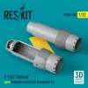 ResKit Models F-14D Tomcat open exhaust nozzles for Trumpeter kit (3D Printed) - F-14D Tomcat nyitott – hajtómű-fúvócsövek