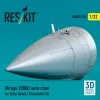 ResKit Models Mirage 2000D nose cone for Kitty Hawk / Zimimodel kit (3D Printed) - orrkúp