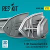 ResKit Models F-105 Thunderchief F.O.D. covers for ResKit RSU32-0148 (3D Printed) - FOD-védőburkolatok