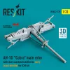 ResKit Models AH-1G Cobra main rotor with dust and debris deflector (sand shields) early version for ICM kit (3D Printed) - AH-1G Cobra – főrotor