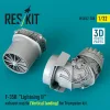 ResKit Models F-35B Lightning II exhaust nozzle (Vertical landing) for Trumpeter kit (3D printed) - hajtómű-fúvócső