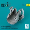 ResKit Models F-35B Lightning II exhaust nozzle (Parked/Fly) for Trumpeter kit (3D printed) - hajtómű-fúvócső