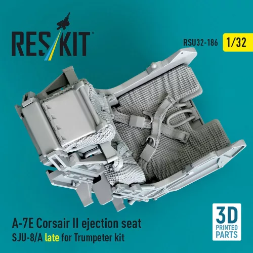 ResKit Models A-7E Corsair II ejection seat SJU-8/A late for Trumpeter kit (3D Printed) - katapultülés