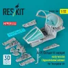 ResKit Models A-7E Corsair II early cockpit (Hyperdetailed edition) for Trumpeter kit (3D Printed) - részletes cockpitkészlet