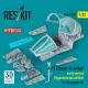 ResKit Models A-7E Corsair II early cockpit (Hyperdetailed edition) for Trumpeter kit (3D Printed) - részletes cockpitkészlet
