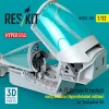 ResKit Models A-7E Corsair II early cockpit (Hyperdetailed edition) for Trumpeter kit (3D Printed) - részletes cockpitkészlet