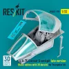 ResKit Models A-7E Corsair II késői – alap cockpitkészlet 3D matricákkal
