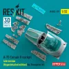 ResKit Models A-7E Corsair II late cockpit (Hyperdetailed edition) for Trumpeter kit (3D Printed) - részletes cockpitkészlet