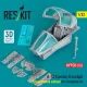 ResKit Models A-7D Corsair II cockpit (Hyperdetailed edition) for Trumpeter kit (3D Printed) - részletes cockpitkészlet