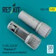 ResKit Models F-4 (E, J, F, G, S) Phantom II exhaust nozzles for Revell kit (3D Printed) - hajtómű-fúvócsövek