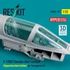 ResKit Models F-105D Thunderchief cockpit (Hyperdetailed edition) for Trumpeter kit (3D Printed) - részletes cockpitkészlet