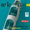 ResKit Models F-105G Thunderchief cockpit (Hyperdetailed edition) for Trumpeter kit (3D Printed) - részletes cockpitkészlet