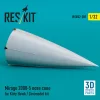 ResKit Models Mirage 2000-5 nose cone for Kitty Hawk / Zimimodel kit (3D Printed) - orrkúp