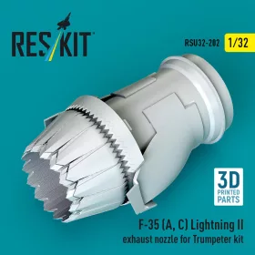 ResKit Models F-35A/C Lightning II – hajtómű-fúvócső