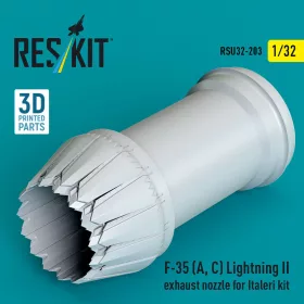ResKit Models F-35A/C Lightning II – hajtómű-fúvócső