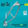 ResKit Models F-35A Lightning II open canopy frame for Italeri / Academy kit (3D Printed) - nyitott kabintetőkeret