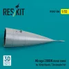 ResKit Models Mirage 2000N nose cone for Kitty Hawk / Zimimodel kit (3D Printed) - orrkúp