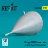 ResKit Models Mirage 2000N nose cone for Kitty Hawk / Zimimodel kit (3D Printed) - orrkúp