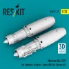 ResKit Models Horten Ho 229 jet engines Junkers Jumo 004 (2 pcs) (3D Printed) for Takom - hajtóművek