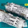 ResKit Models Horten Ho 229 jet engines Junkers Jumo 004 (2 pcs) (3D Printed) for Takom - hajtóművek