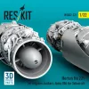 ResKit Models Horten Ho 229 jet engines Junkers Jumo 004 (2 pcs) (3D Printed) for Takom - hajtóművek