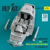 ResKit Models F-35C Lightning II késői – alap cockpitkészlet 3D matricákkal