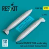ResKit Models Tornado IDS/ECR – 1500 literes szárny alatti üzemanyag-póttartályok, 2 db
