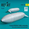 ResKit Models Tornado IDS/ECR – 1500 literes szárny alatti üzemanyag-póttartályok, 2 db