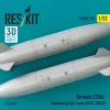 ResKit Models Tornado 2250L underwing fuel tanks (RAF, RSAF) (2 pcs) (3D Printed) - Tornado – 2250 literes szárny alatti üzemanyag-póttartályok, 2 db