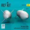 ResKit Models Tornado 2250L underwing fuel tanks (RAF, RSAF) (2 pcs) (3D Printed) - Tornado – 2250 literes szárny alatti üzemanyag-póttartályok, 2 db