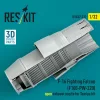 ResKit Models F-16 Fighting Falcon (F100-PW-220) nyitott – hajtómű-fúvócső