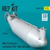 ResKit Models MiG-29 Fulcrum centerline PTB-1500 fuel tank (1 pcs) (3D Printed) - MiG-29 Fulcrum – PTB-1500 törzs alatti üzemanyag-póttartály, 1 db
