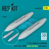 ResKit Models F-14 Tomcat – 1000 literes külső üzemanyag-póttartályok pilonokkal, korai és késői változat, 2 db