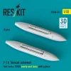 ResKit Models F-14 Tomcat – 1000 literes külső üzemanyag-póttartályok pilonokkal, korai és késői változat, 2 db
