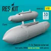 ResKit Models F-14 Tomcat – 1000 literes külső üzemanyag-póttartályok pilonokkal, korai és késői változat, 2 db