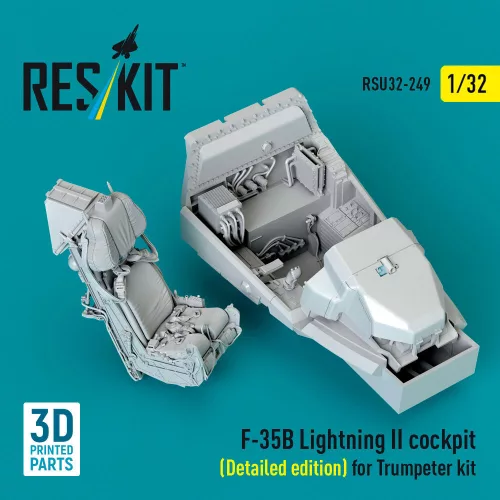 ResKit Models F-35B Lightning II – részletes cockpitkészlet