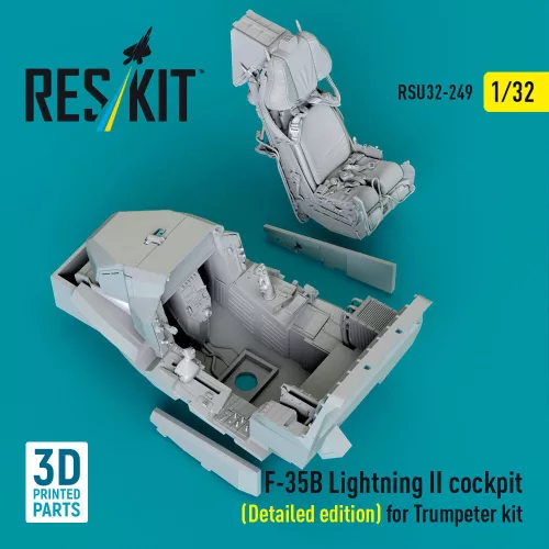 ResKit Models F-35B Lightning II – részletes cockpitkészlet