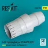 ResKit Models F-16 Fighting Falcon (F100-PW-229) nyitott – hajtómű-fúvócső