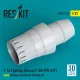 ResKit Models F-16 Fighting Falcon (F100-PW-229) nyitott – hajtómű-fúvócső