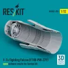 ResKit Models F-16 Fighting Falcon (F100-PW-229) nyitott – hajtómű-fúvócső