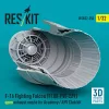 ResKit Models F-16 Fighting Falcon (F100-PW-229) nyitott – hajtómű-fúvócső, AFV Club maketthez