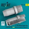 ResKit Models F-15E Strike Eagle késői (F100-PW-229) nyitott – hajtómű-fúvócsövek