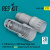 ResKit Models F-15I Ra'am, F-15K Slam Eagle késői (F100-PW-229) nyitott – hajtómű-fúvócsövek