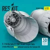ResKit Models F-15I Ra'am, F-15K Slam Eagle késői (F100-PW-229) nyitott – hajtómű-fúvócsövek