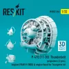 ResKit Models P-47D (11-30) Thunderbolt – légcsavarok, motor, motorburkolat