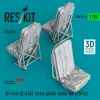 ResKit Models CH-54A (S-64E) Tarhe pilots seats for ICM kit (3 pcs) (3D Printed) - pilótaülések