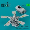 ResKit Models Mi-24 Hind main rotor for Trumpeter kit (3D Printed) - főrotor