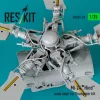 ResKit Models Mi-24 Hind main rotor for Trumpeter kit (3D Printed) - főrotor